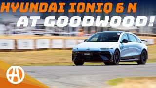 Hyundai Ioniq 6 N Delights Dynamically at the Goodwood Festival of Speed