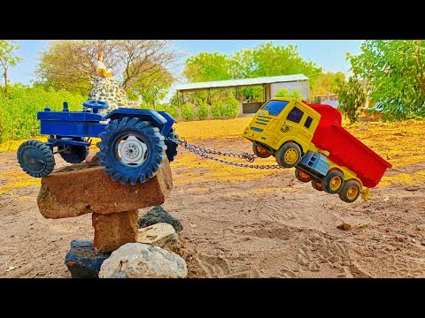 TATA Tipper And TATA Dumper Accident Pulling Out Swaraj Tractor And Crane Truck ?Ck Creator