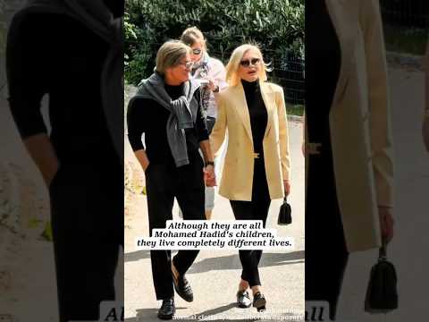Although they are allMohamed Hadid's children,they live completely different lives.