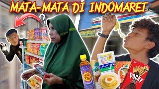 1 HARI JADI MATA-MATA DI INDOMARET! KAMI IKUT BELI APAPUN YANG PENGUNJUNG BELI
