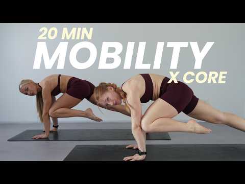 20 Min. Full Body Mobility x Core Workout w/ Julia Reppel | Intermediate, No Equipment