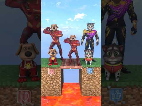 Which character do you choose, a dog or a cat? #funny #shorts #cat #dog