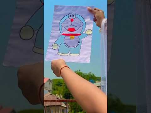DIY Cartoon, How is it #shorts #youtubeshorts #drawing #shortsfeed #trending #viral #doremon #artist