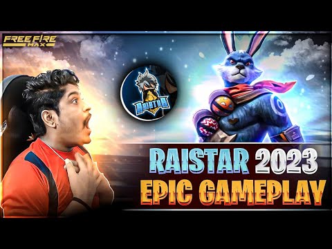 RAISTAR 2023 EPIC GAMEPLAY || GYAN GAMING RISHABH & RAHUL OP REACTION ON LIVE - GARENA FREE FIRE