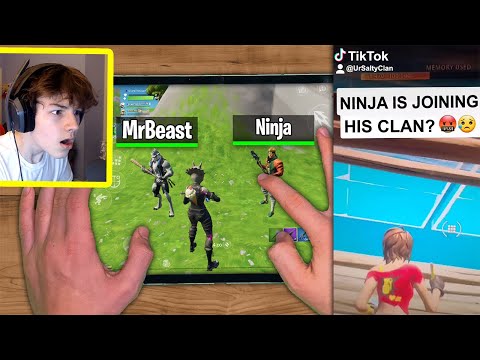 I made a *NEW* TIKTOK Clan in Fortnite...