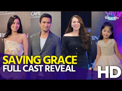 Full cast nf Saving Grace tampok sina Julia Montes, Sharon Cuneta, at Sam Milby, ipinakilala na