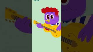 Acoustic Rooster | Jazzy Jams: Rooster's Stormy Song ⛈️🎶 | PBS KIDS #Shorts