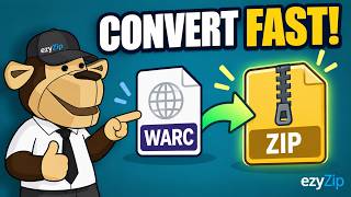 📦 How to Convert WARC to ZIP Online Free | No Software Installation Required