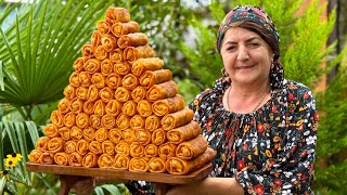 Grandma Cooks Homemade Beef Pancake Rolls: This Recipe Will Blow Your Mind!