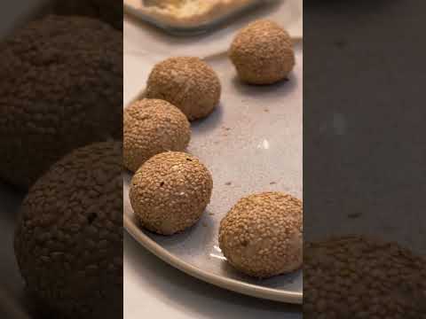 Bolinho de Gergelim Chinês e receita de mãe