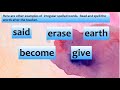 Silent Letters in English Words