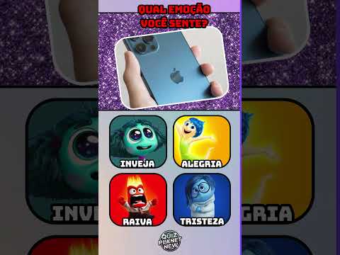 QUAL EMOÇÃO VOCÊ SENTE? DIVERTIDA MENTE #quizplanetnew
