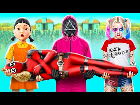 Süper kahramanların yer aldığı Squid Game! Deadpool'u kim öldürdü?