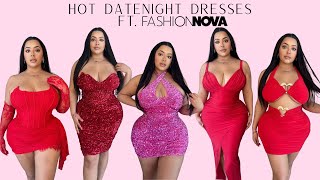 Hot Datenight Dress Lookbook | Ft. FashionNovaCurve
