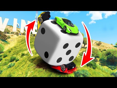 GTA 5 DERBY On A Spinning DICE!