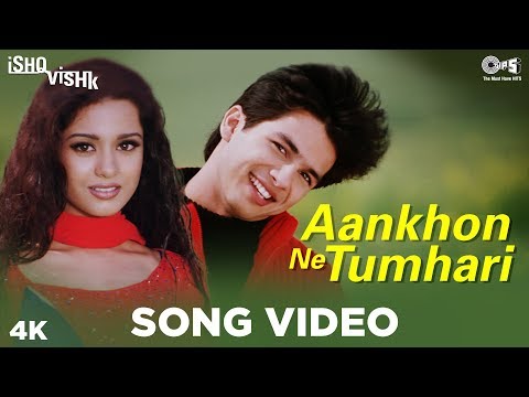 Aankhon Ne Tumhari Song Video - Ishq Vishk | Alka Yagnik, Kumar Sanu | Shahid Kapoor, Amrita Rao