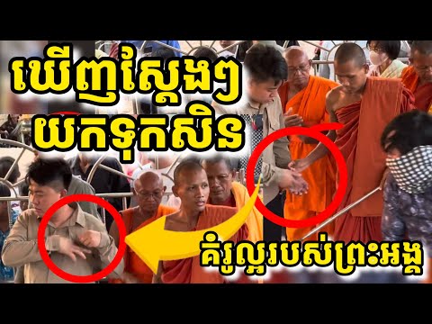 ឃើញស្តែងៗ ព្រះធម្មវនវាសី ចន្ទមុនីបង្ហាញទង្វើជាគំរូសម្រាប់ប្រជាជនខ្មែរ ឱ្យចេះស្រឡាញ់បរិស្ថាន