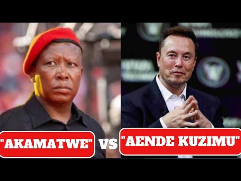 MAJIBIZANO MAKALI YA ELON MUSK NA JULIUS MALEMA, MUSK ATAKA AKAMATWE AJIBIWA AENDE KUZIMU