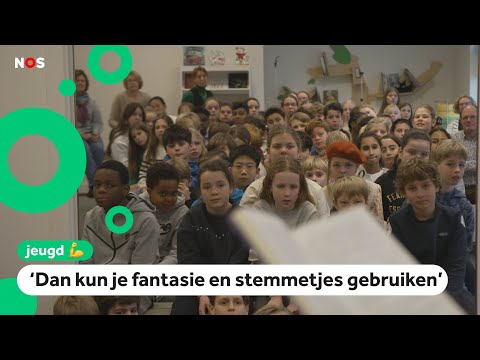 'Voorlezen is ook leuk voor oudere kinderen'