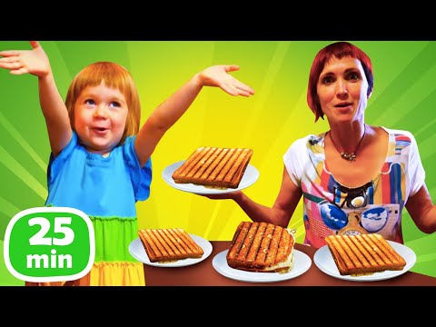 Ich heiße Bianca. Kinder Videos auf Deutsch. Kochen mit Bianca und Mama Kompilation