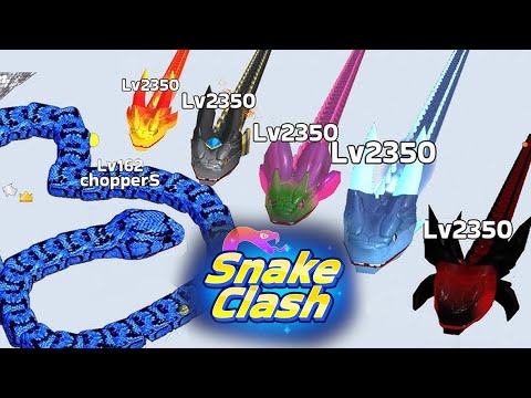 Snake Clash - Snake Game - iOS Android Gameplay