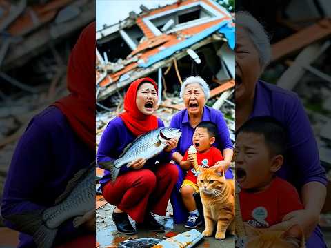 Riska Vlog Nenek Masak Ikan Dedek Makan Es Krim Kucing Oren Lucu Lari Ada Gemp4 Rumah Nenek Roboh