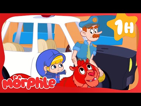 Oficial Freeze va a prisión 👮| Video de 1 Hora | Morphle en Español | Caricaturas para Niños