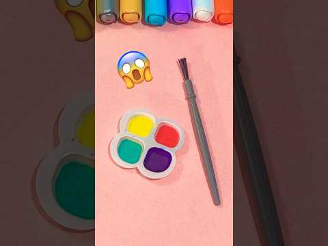 World Smallest Painting kit 😱🤩 #shorts