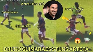 😲Bruno Guimaraes STUNS Mikel Arteta in Arsenal Warmup Session in Preseason Friendly against Dortmund