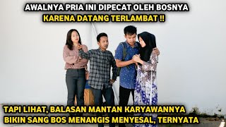 AWALNYA PRIA INI DIPECAT OLEH BOSNYA KARENA DATANG TERLAMBAT ! BALASAN BIKIN SI BOS MENYESAL