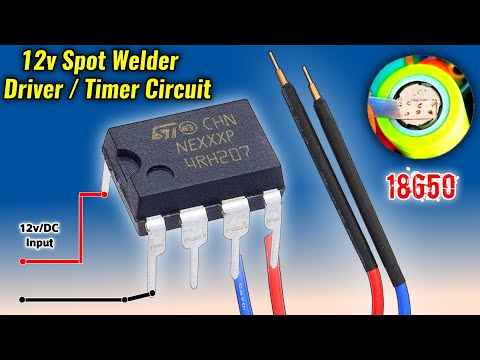 Make your own Spot Welding Machine with this driver timer circuit