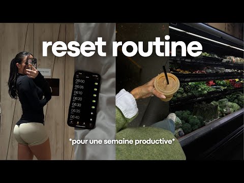 SUNDAY RESET ROUTINE: organisation, sport, ménage & self care