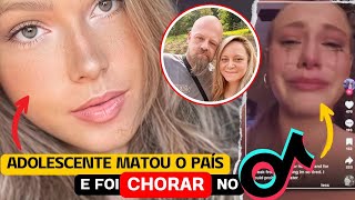 Ela parecia DEVASTADA. Até a polícia ver os vídeos dela no TikTok