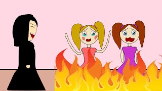 جارتنا الحسودة حرقت بيتنا والنهاية غير متوقعه#لمار_وميار