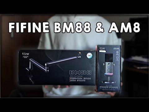 Yeni Mikrofonum FIFINE AmpliGame AM8 & BM88