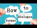 Dialogue Punctuation Rules