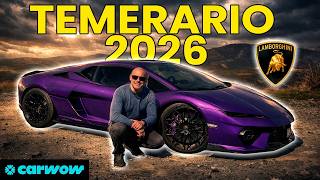 LAMBORGHINI TEMERARIO 2026 A FONDO: DEPORTIVO V8 RADICAL y MOTORES ELÉCTRICOS ¿CÓMO LES HA SALIDO?