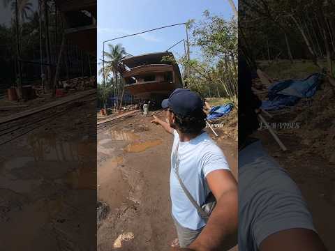 അഞ്ചാറു കൊല്ലം ഇരുത്തി പണിത മുതൽ വെള്ളത്തിലിറക്കാൻ പോവാണ് 🔥🔥🔥#shortsfeed #shortvideos #shorts #short