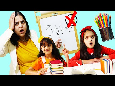 Friends to School | Ashu and her friend learn responsibility at school