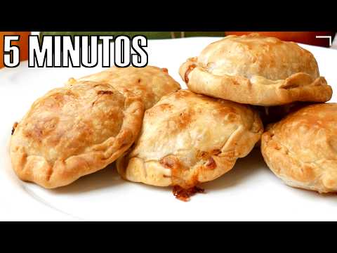 Los PASTELITOS Salados Más Fáciles y Deliciosos (5 minutos y Sin Horno)