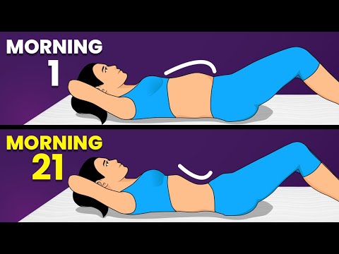 DO THIS FOR 21 DAYS - BEST BELLY FAT WORKOUT - 5 Minute Fast Ab Burn