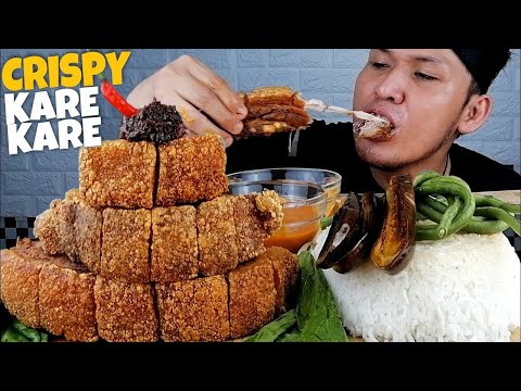CRISPY KARE KARE MUKBANG | Mukbang ASMR | Mukbang Philippines