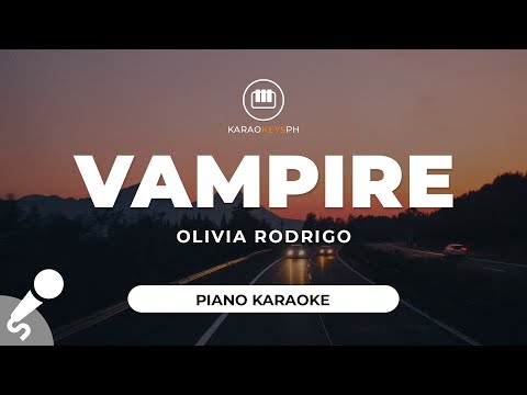 vampire – Olivia Rodrigo (Piano Karaoke)