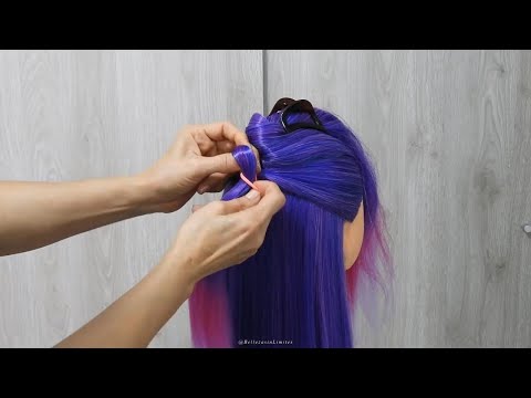 Peinado fácil para cabello largo🔥 Hairstyles for long hair