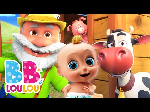Dans la Ferme de Mathurin 🐄 + Alouette 🐦 | Comptines Animées Bébé 🎶 BB LouLou