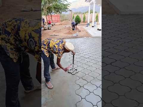 These squares—what do they actually do? 🤔🧱#Satisfying#DidYouKnow #RoadWork #Concrete #foryou