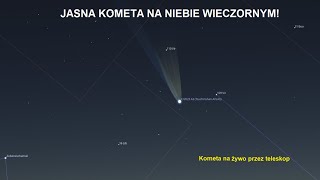 Obserwacja komety C/2023 A3 (Tsuchinshan-ATLAS)! Live 28