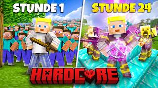 DAS HABEN 800 SPIELER IN 24H HARDCORE MINECRAFT GESCHAFFT!