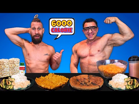 Provo la DIETA DI MASSA di ALDO MASOLO in un solo pasto! - (MASTER OLYMPIA)