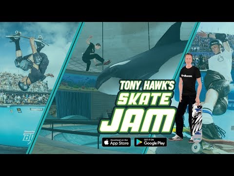Tony Hawk's Skate Jam - Official Trailer (Tony Hawk Mobile Skateboard Game)